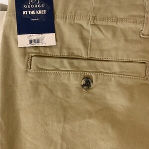 George Men's 46‎ Khaki Stretch Chinos